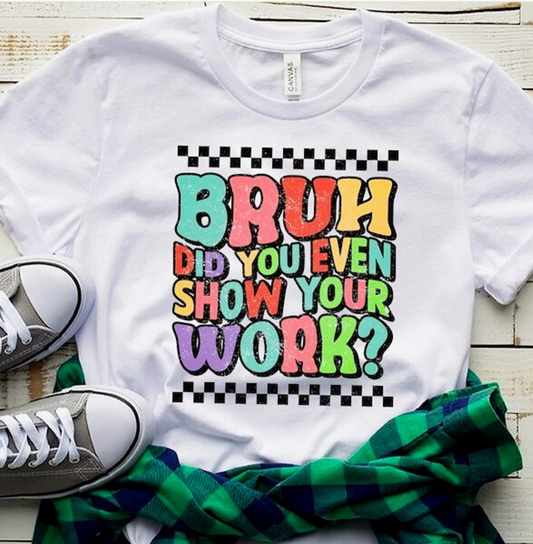 Bruh Graphic Tee